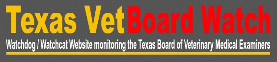 Texas Vet Board Watch